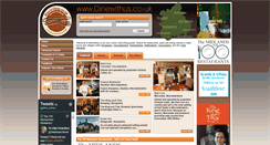 Desktop Screenshot of dinewithus.co.uk